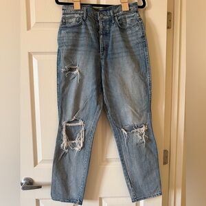 Lucky Brand - Distressed Blue Jeans